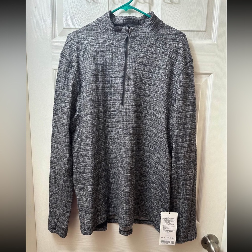 Lululemon Men’s Surge Half Zip XL NEW